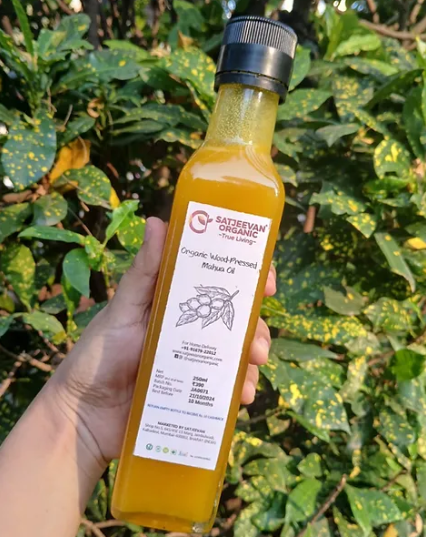 Satjeevan Organic Wood-Pressed Mahua Oil