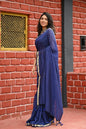 Very Much Indian Pure Cotton Handloom Saree With Intricate Borders - Violet