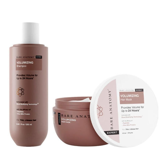 Bare Anatomy Expert Volumizing Shampoo &  Hair Mask Kit