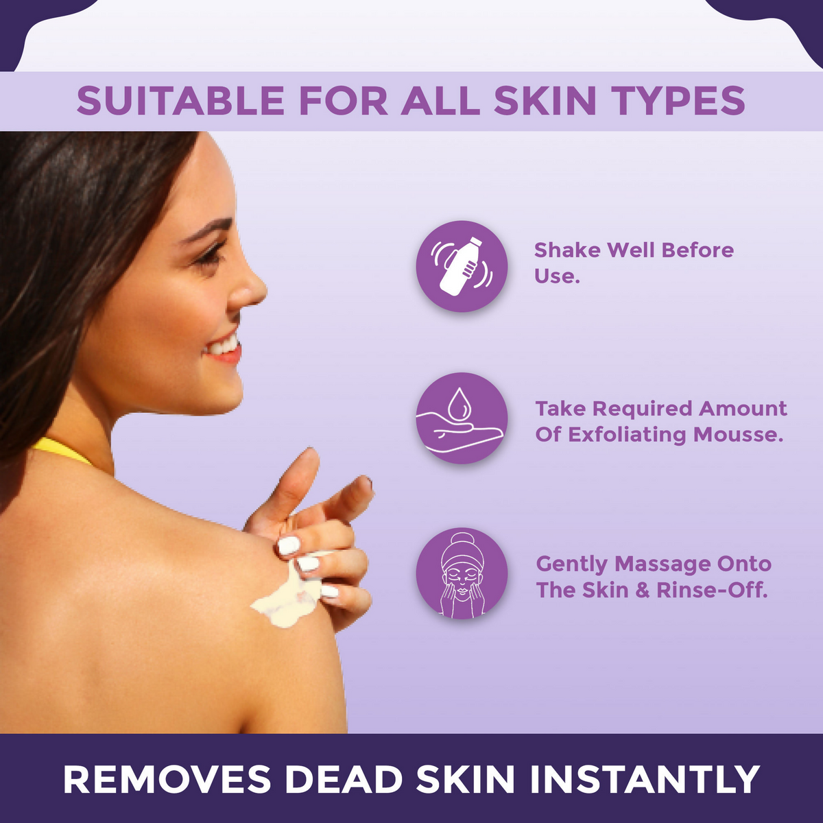 Sanfe Instant Dead Skin Removal Exfoliating Mousse