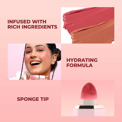 Colors Queen Matte Liquid Blush - Love