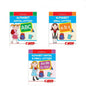 Cardinal Alphabet Letter Writing Book (Set of 3)|Alphabet Capital & Small Letter writing & Practice Book| Kindergarten Book for Kids Ages 3-6 Years