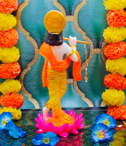 SN Handicrafts Standing Krishna Statue Idol