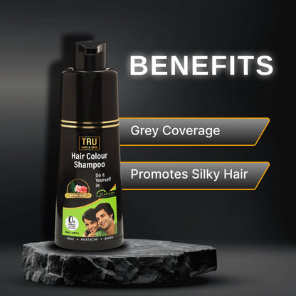 Tru Hair & Skin Black Colour Shampoo