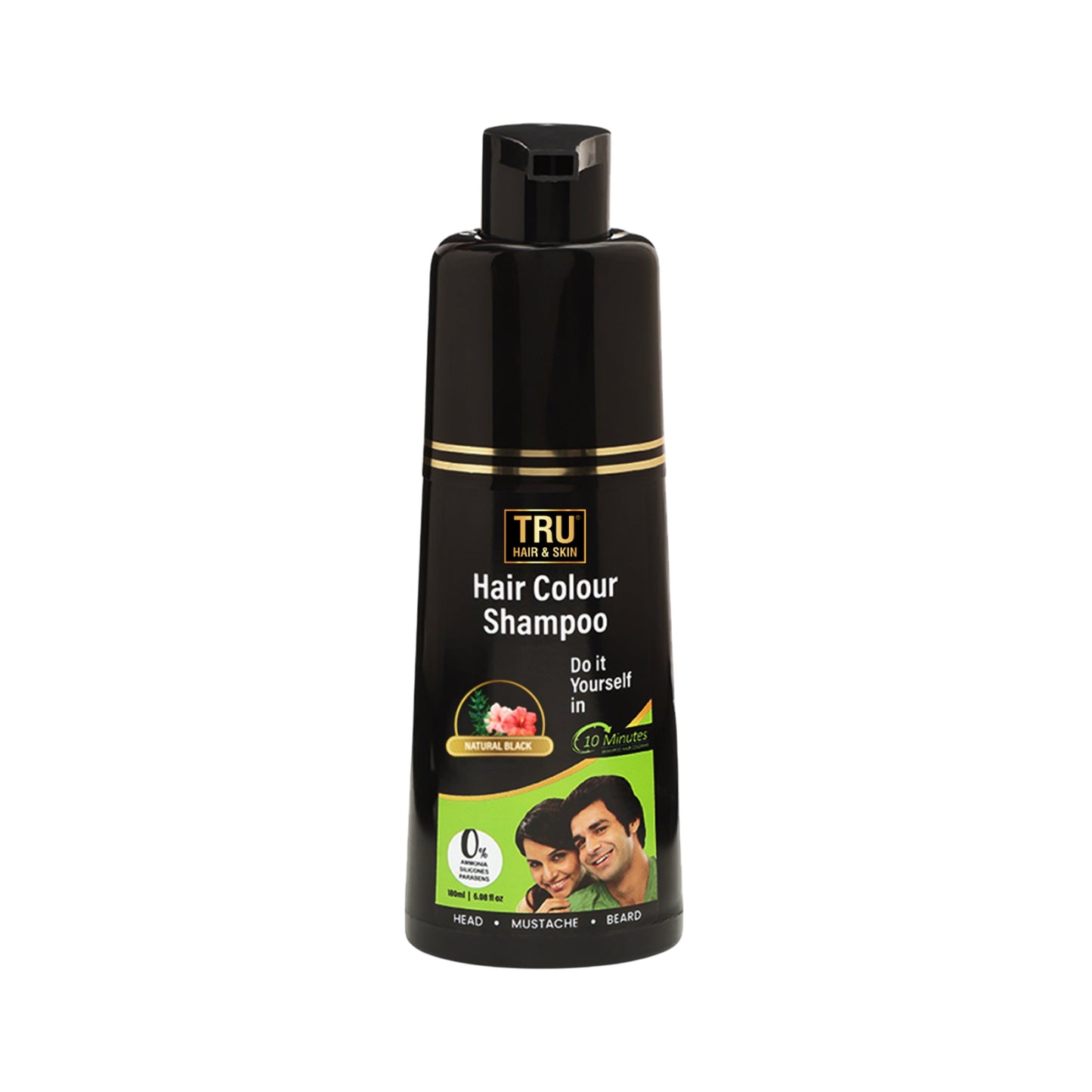 Tru Hair & Skin Black Colour Shampoo
