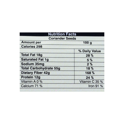 Organic Wellness Coriander Whole