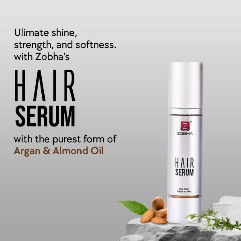 Zobha Argan Oil Hair Serum For Silky Smooth Hair