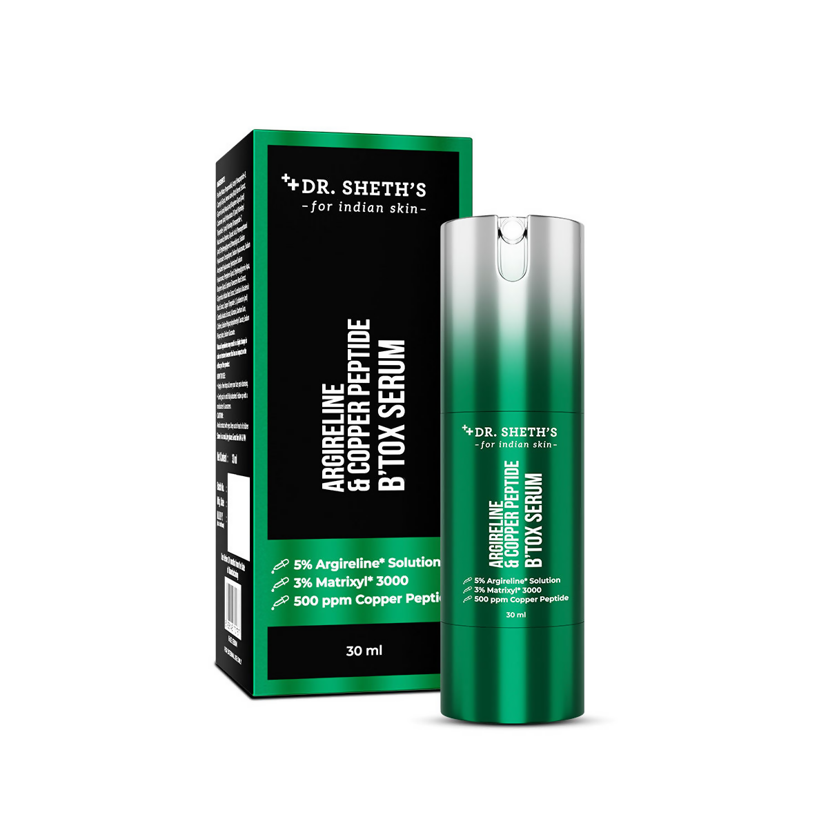 Dr. Sheth's Argireline & Copper Peptide B’Tox Serum