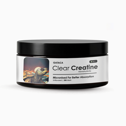 GATACA Creatine Monohydrate 200 Mesh, Ultra-Micronized for Maximum Absorption, Daily Strength, Focus & Recovery. Backed by Science, Designed for You
