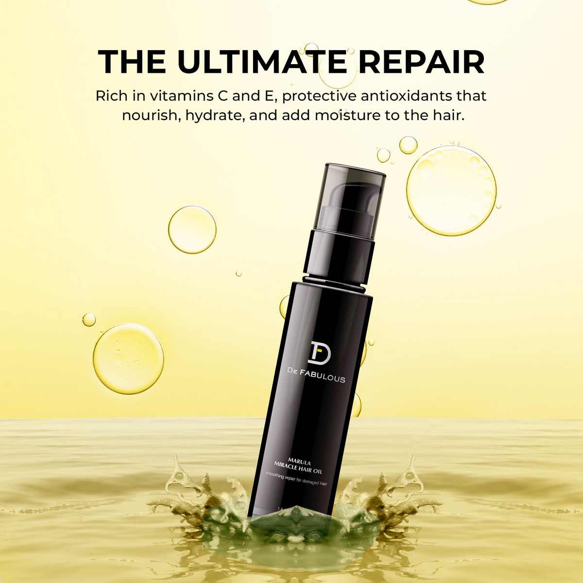 De Fabulous Marula Miracle Repair Oil