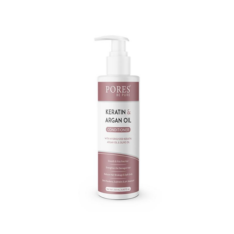Pores Be Pure Keratin & Argan Oil Hair Conditioner