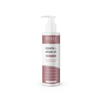 Pores Be Pure Keratin & Argan Oil Hair Conditioner