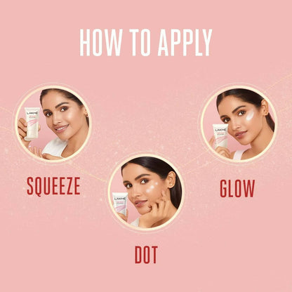 Lakme 9 To 5 Lumi Strobe Cream Highlighter + Moisturizer + Primer