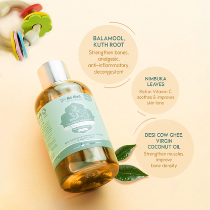 Nat Habit Balamool Nimbuka Pure Baby Maahu Baby Massage Oil