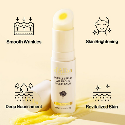 d'Alba Italian White Truffle Double Serum All-in-one Multi Balm
