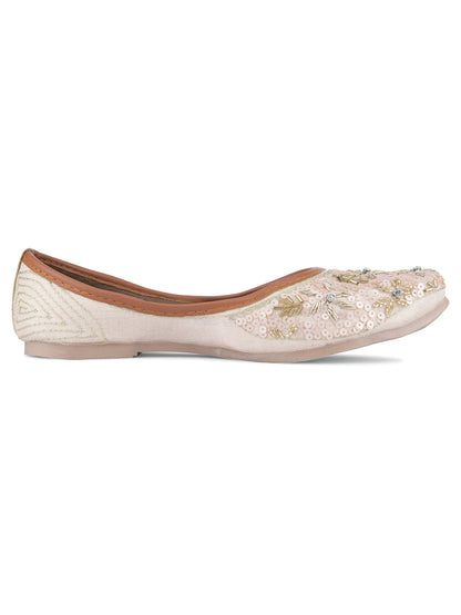 Desi Colour Women Indian Ethnic Footwear-Heavy Emb -3
