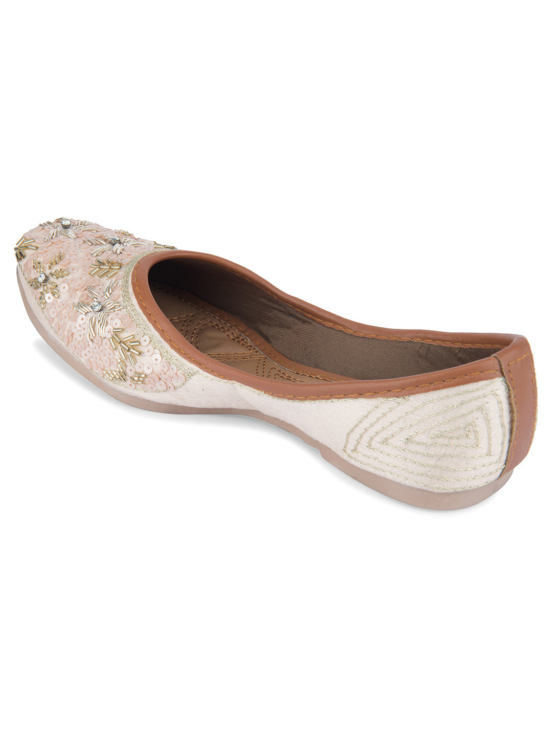 Desi Colour Women Indian Ethnic Footwear-Heavy Emb -3