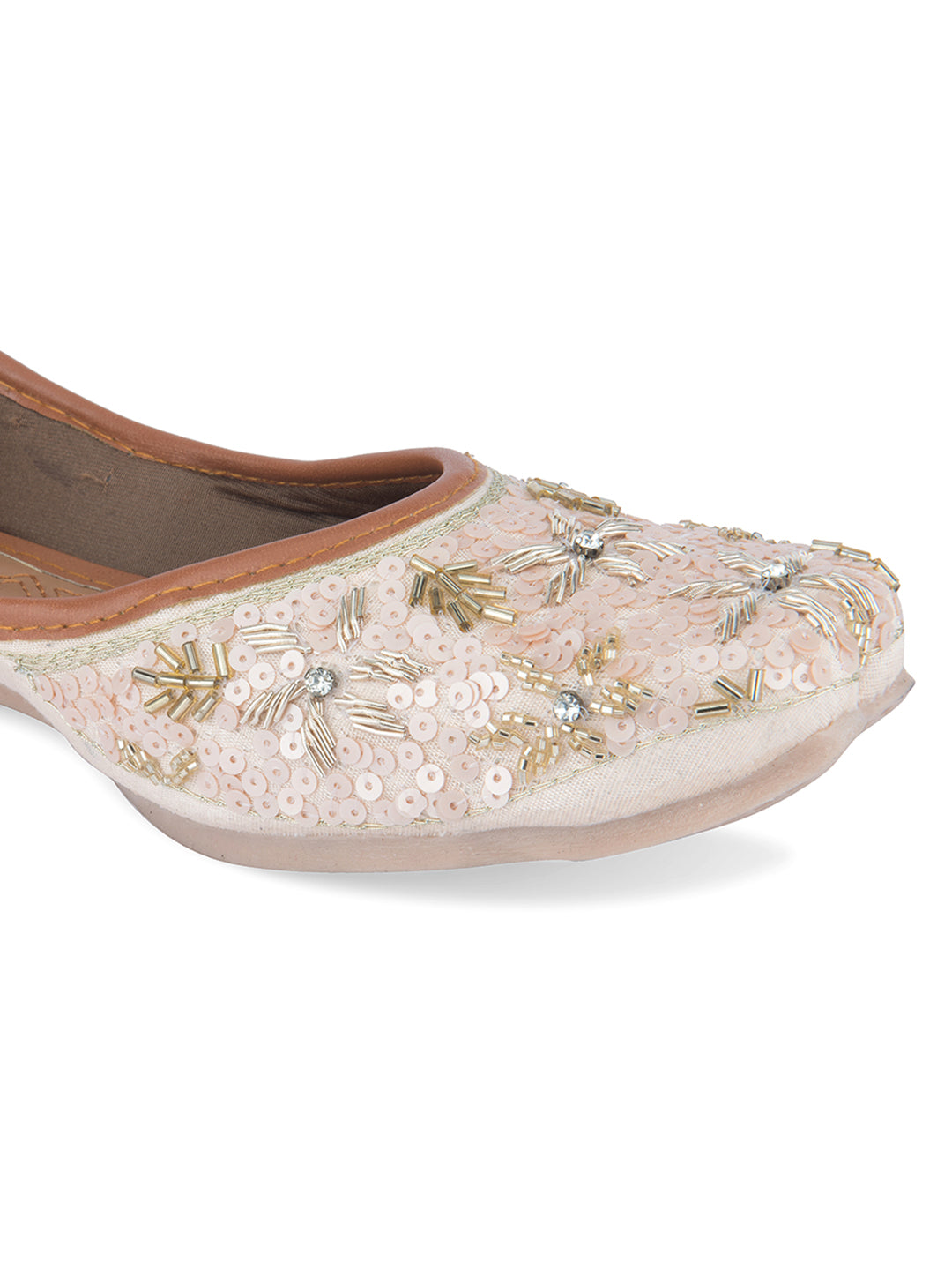 Desi Colour Women Indian Ethnic Footwear-Heavy Emb -3