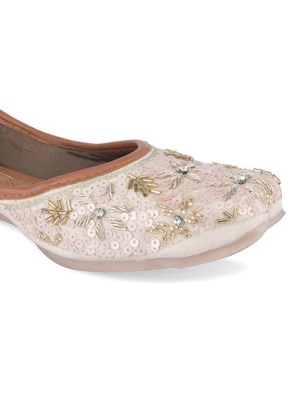 Desi Colour Women Indian Ethnic Footwear-Heavy Emb -3