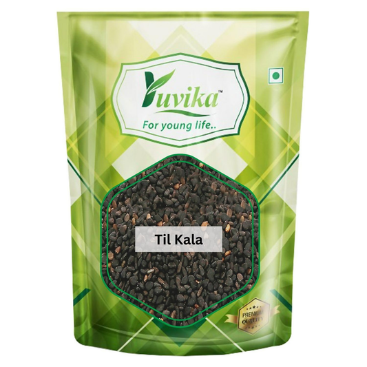 Yuvika Til Kala - Sesamum Indicum - Black Sesame Seeds