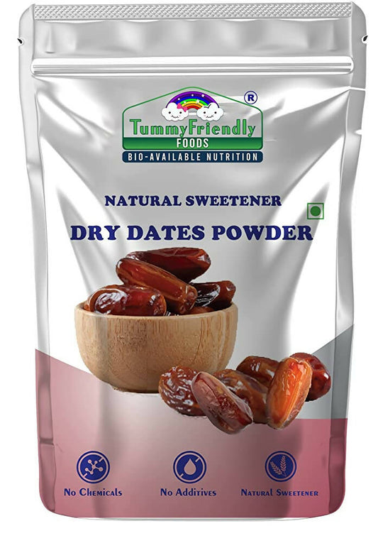 TummyFriendly Foods Dry Dates Powder from Premium Arabian Dates Kharek Powder Cereal