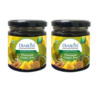 Diabliss Diabetic Friendly Pineapple Ginger Jam