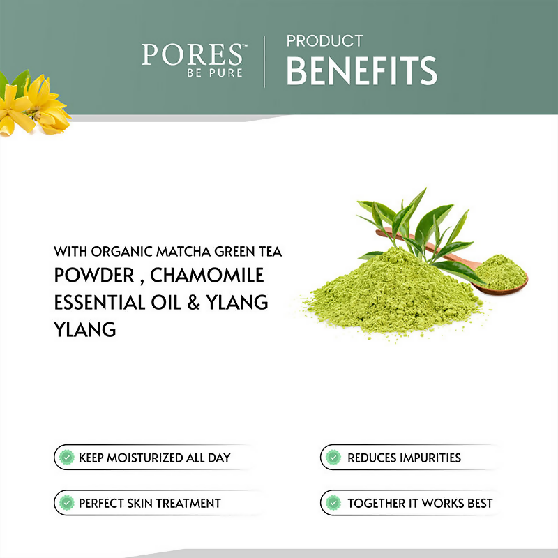Pores Be Pure Matcha Green Tea Face Toner