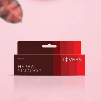 Jovees Sindoor Red Bright, Quick Drying & Long Lasting Smudge- Proof