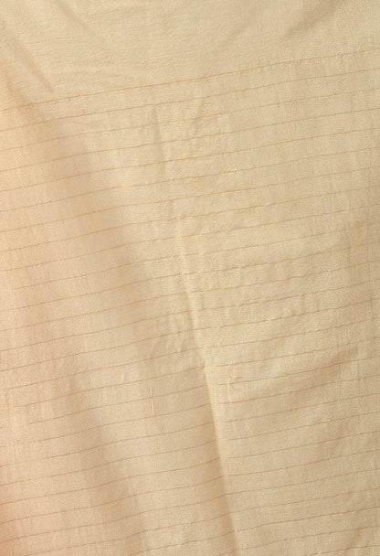 Mominos Fashion Moeza Golden Bhagalpuri Handloom Silk Raj Shree Saree with unstitched Blouse piece