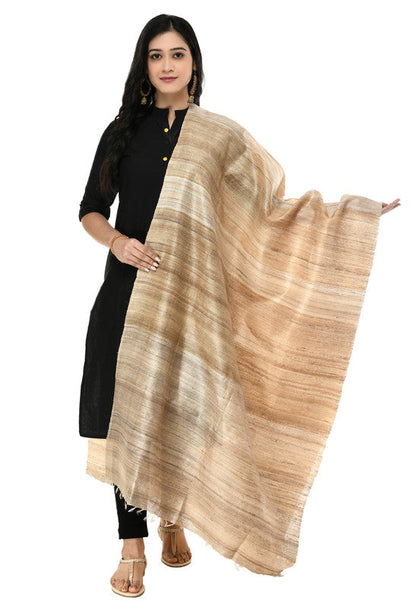 Mominos Fashion Moeza Pure Ghichcha Silk Tussar Dupatta