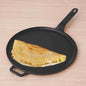 The Indus Valley CASTrong Cast Iron Tawa With Long Handle,Pre-seasoned, Nonstick, 100% Pure, Toxin-free, Induction, 28.5cm, 2.4kg