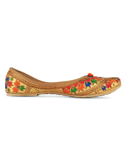 Desi Colour Women Indian Ethnic Footwear-Colour Wave