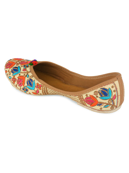 Desi Colour Women Indian Ethnic Footwear-Multi Atistica