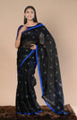 Very Much Indian Pure Linen Saree With Sleek Border and Exclusive Design