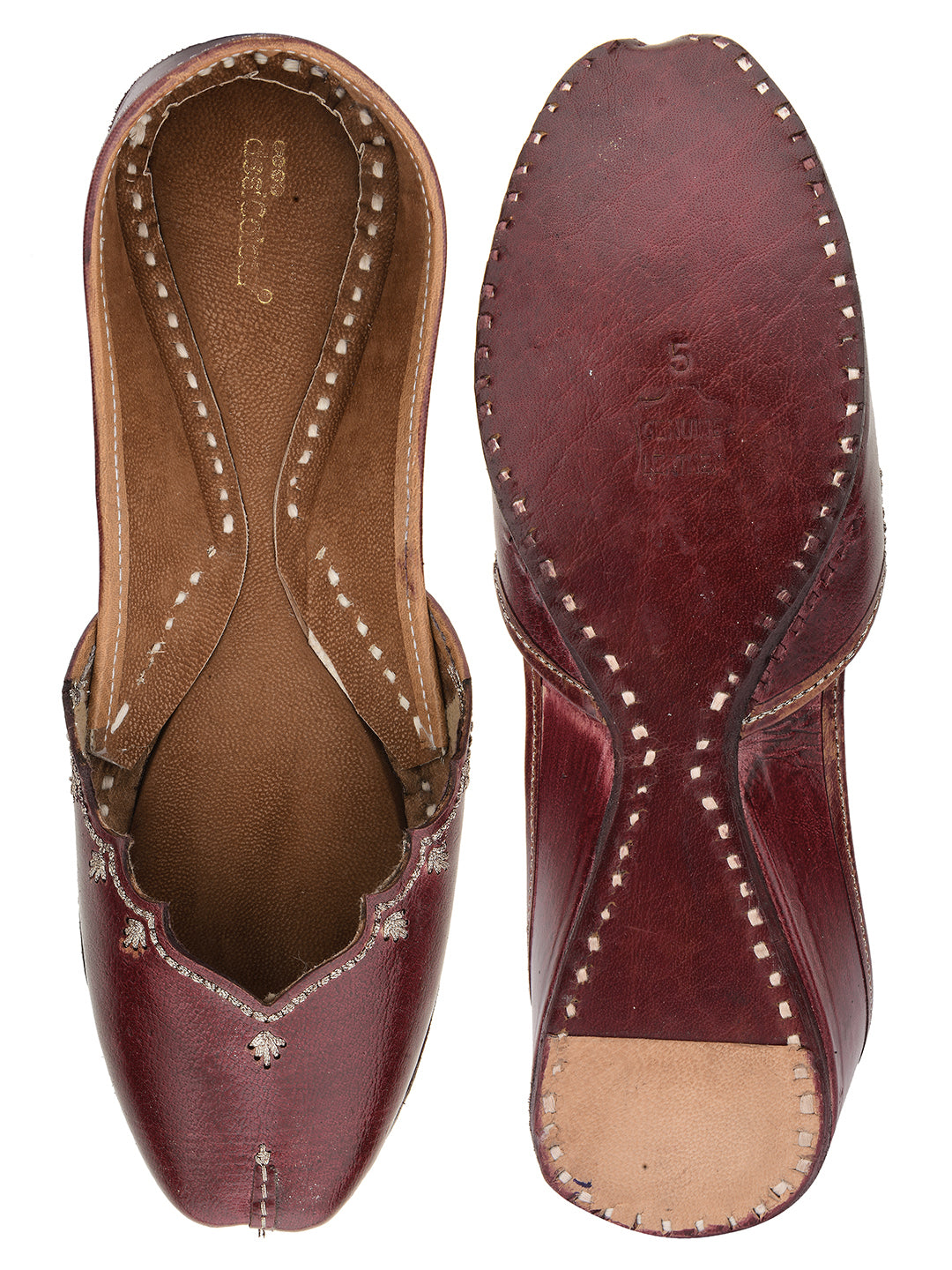 Desi Colour Women Indian Ethnic Footwear-Elegance