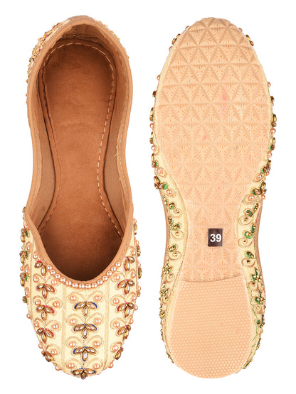 Desi Colour Women Indian Ethnic Footwear-IRIS by DC