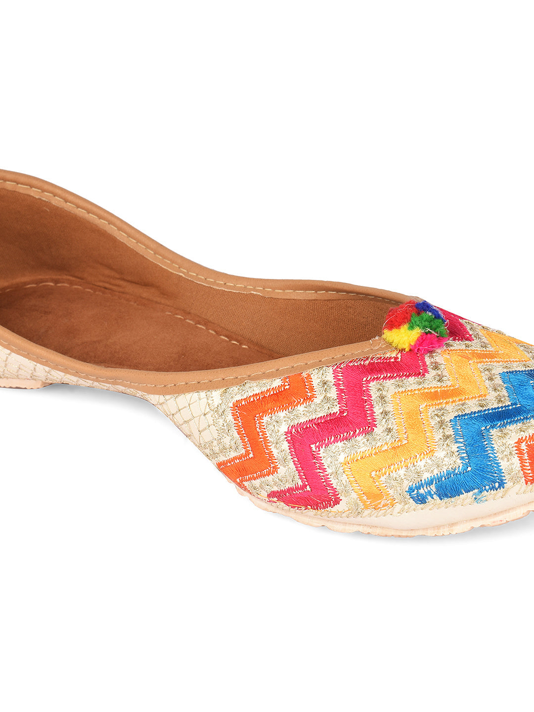 Desi Colour Women Indian Ethnic Footwear-LUX by DC