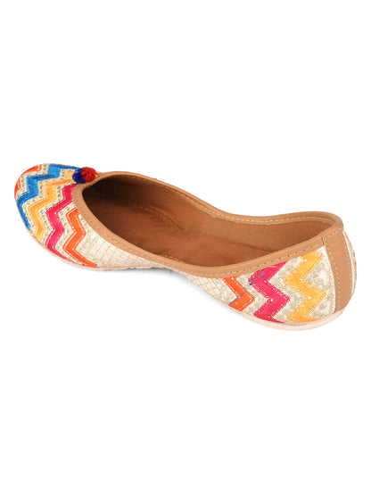 Desi Colour Women Indian Ethnic Footwear-LUX by DC