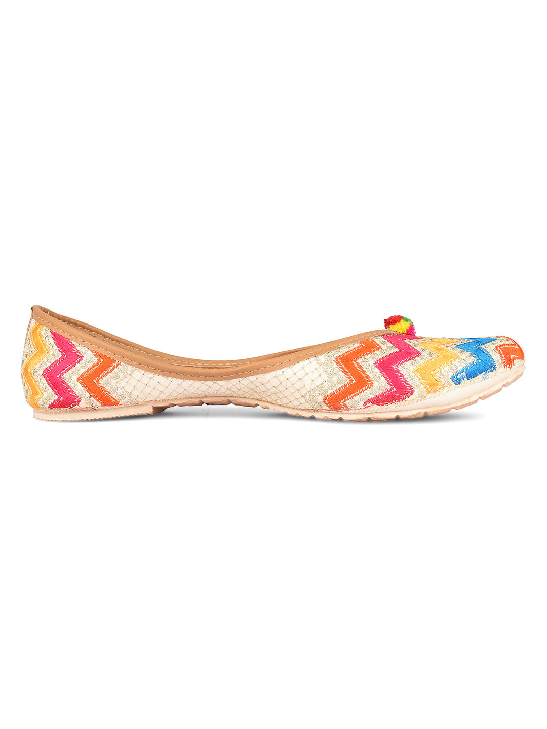 Desi Colour Women Indian Ethnic Footwear-LUX by DC