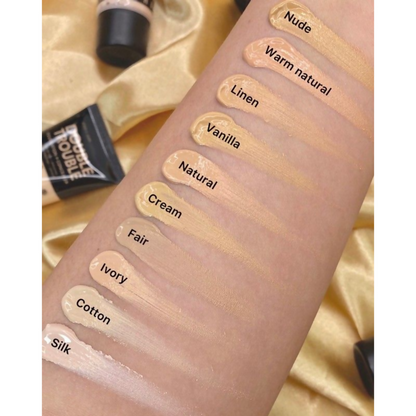 Rude Cosmetics Double Trouble Foundation + Concealer - Cream 05