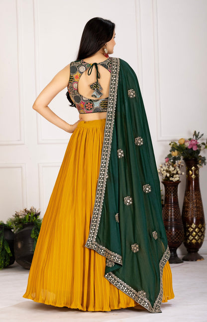 Lehenga Mart Designer Wedding Lehenga choli for Women - Multicolor