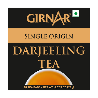 Girnar Single Origin Black Tea Bags - Darjeeling Tea