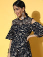 Yufta Deep Navy Blue Dress