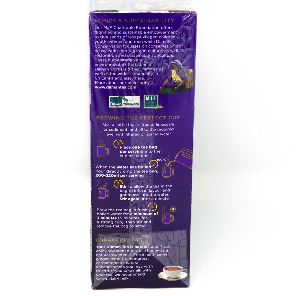 Dilmah Extra Strength Ceylon Tea – 100 Tea Bags of Bold Sri Lankan Black Tea