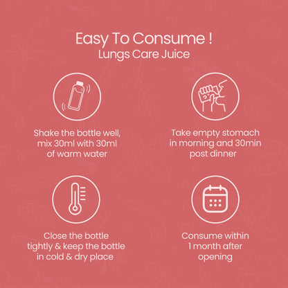 Krishna'S Herbal & Ayurveda Lungs Care Juice