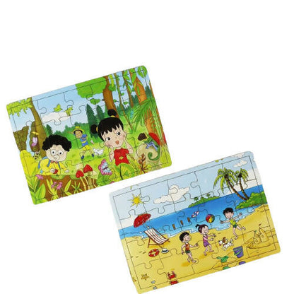 Matoyi Jigsaw Puzzles Combo ? Beach And Nature