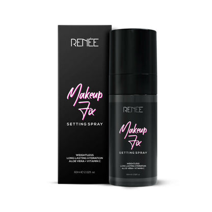 Renee Cosmetics Makeup Fix Setting Spray - Prevents Cracks, Minimizes Pores & Fine Lines