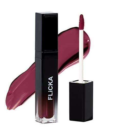 FLiCKA Set and Attack Liquid Matte Lipstick 16 First Love - Nude