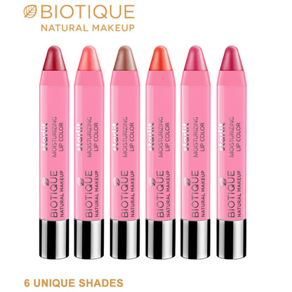 Biotique Starlit Moisturising Lipstick - Coral Dew