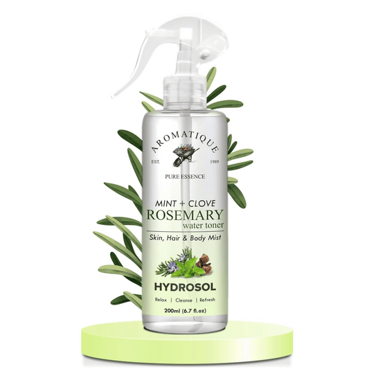 Aromatique Rosemary Water Spray with Mint & Clove